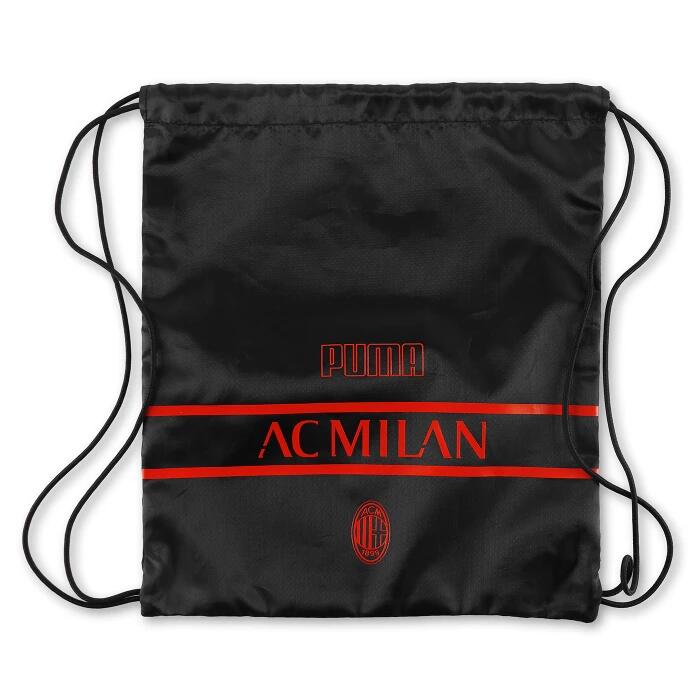 Saco de desporto vermelho e preto do AC Milan 2021/2022 1/2