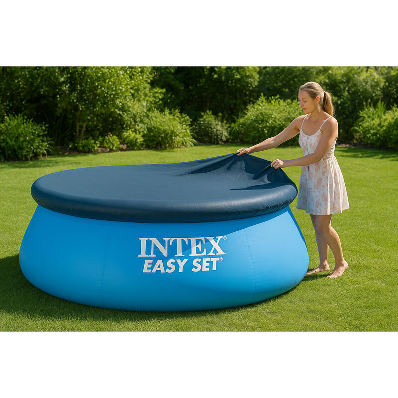 Bazénová plachta EASY Intex 28021 černá 305 cm
