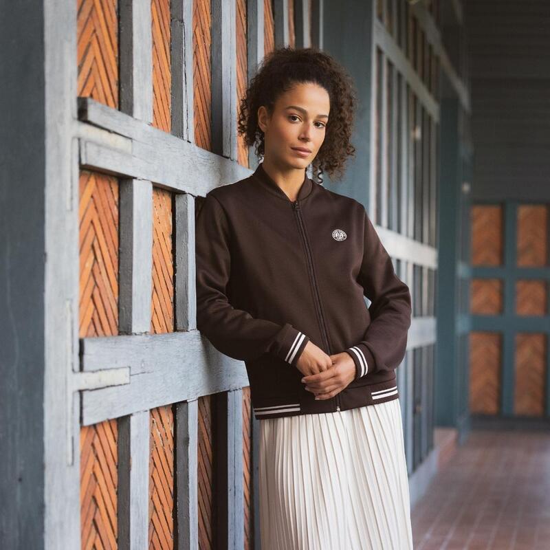 Veste Heritage Femme Roland-Garros - Chocolat