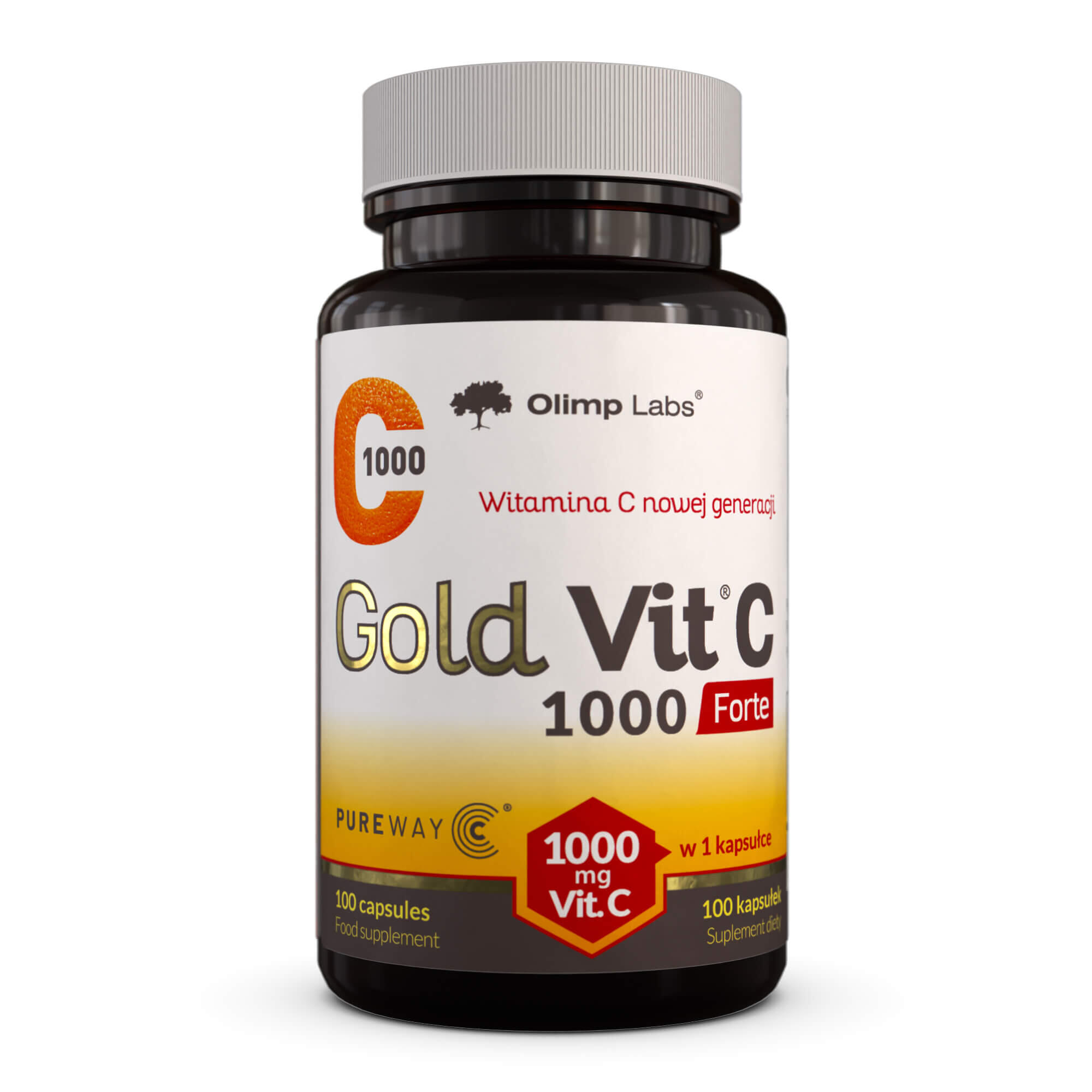 Witamina C Olimp Gold-Vit® C 1000 Forte - 100 Kapsułek 1/1