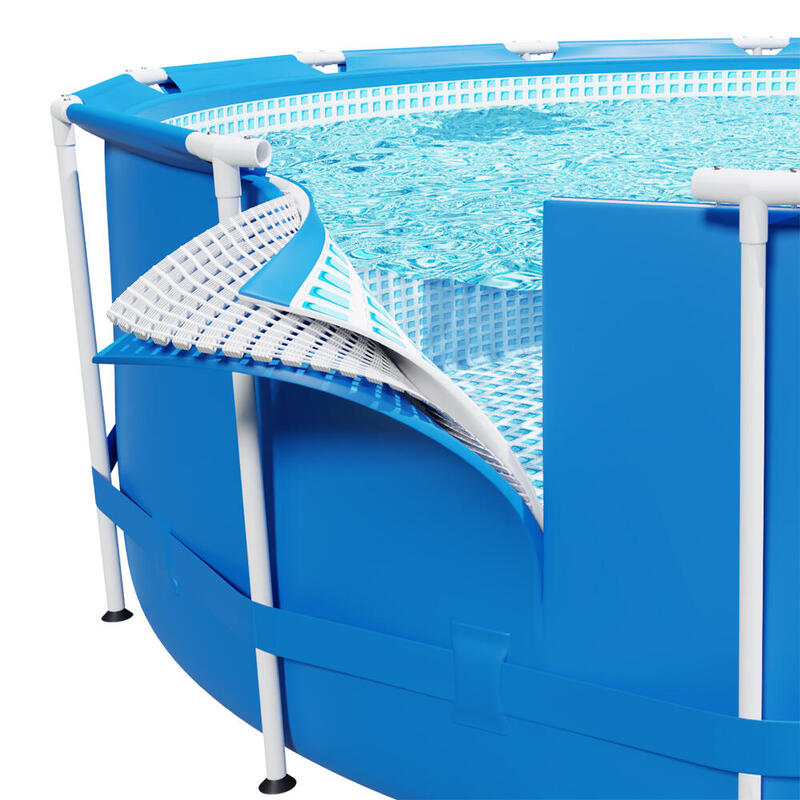 Piscina gradina cadru metalic 366x76 Intex + pompa