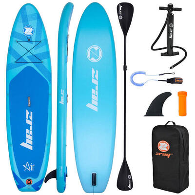 Zray ea-4 allround air 10'10” opblaasbaar sup board met kajak peddel 2025