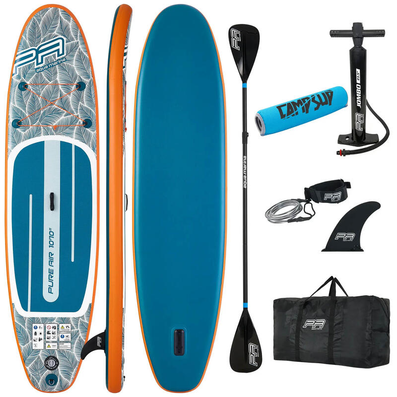 Deska SUP Pompowana Aqua Marina Pure Air Tropic 330 cm Minicombo + BOJKA