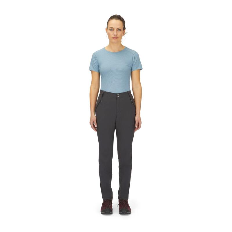 Spodnie softshellowe damskie Rab Ascendor Light Pants Regular
