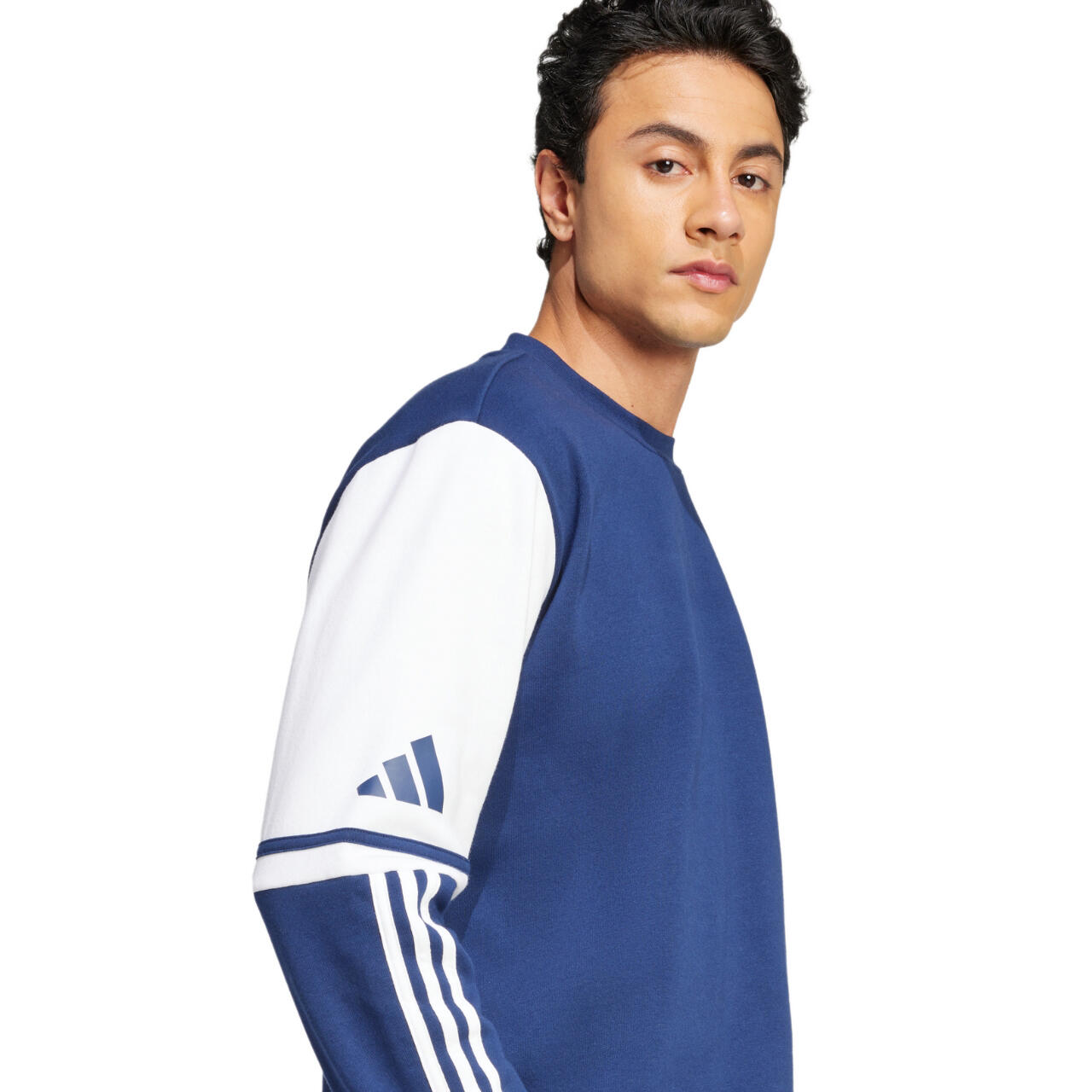 Felpa adidas Blu Navy Vestibilità Confortevole 5/7