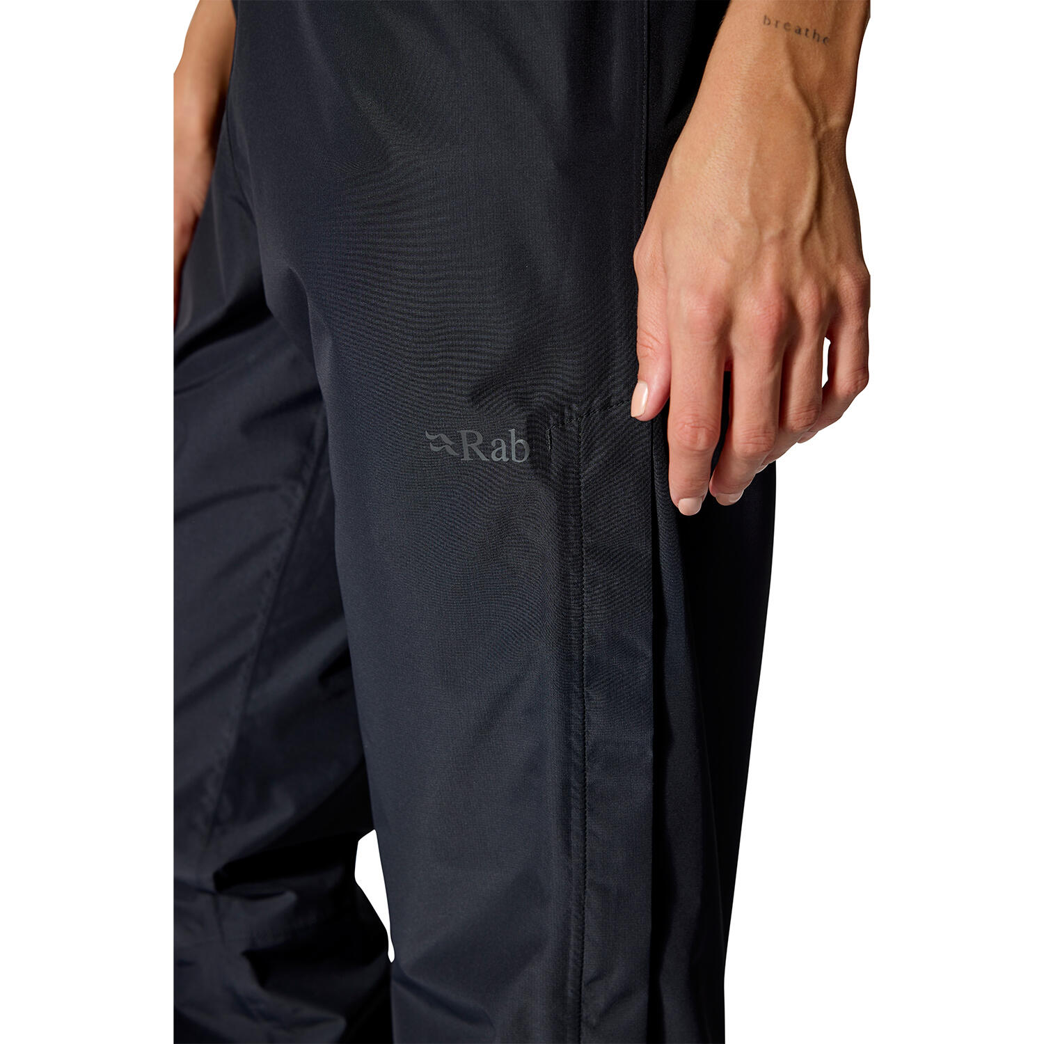 Spodnie przeciwdeszczowe damskie Rab Women's Downpour Pants 6/7