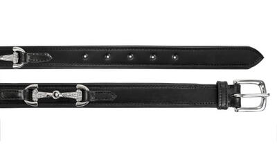 Equestrian queen bits leren broekriem