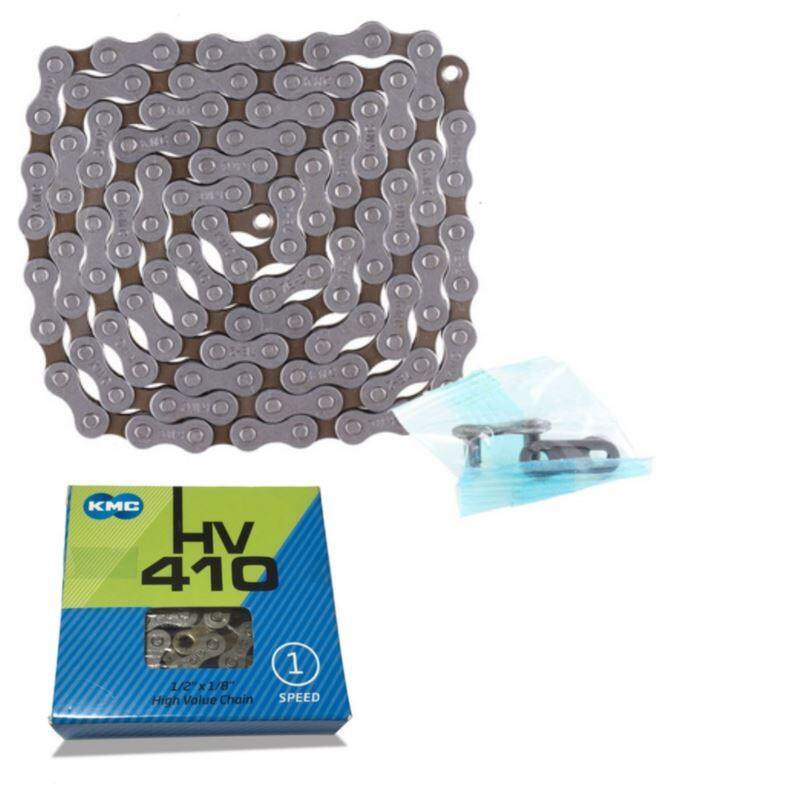 Łańcuch Hv 410 112 ogniw szaro brązowy Kmc