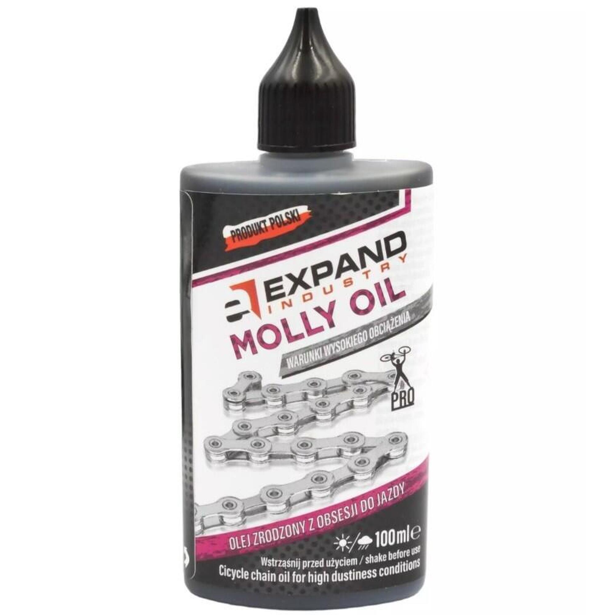 Olej do łańcucha rowerowego na warunki wysokiego obciążenia Expand 100 ml