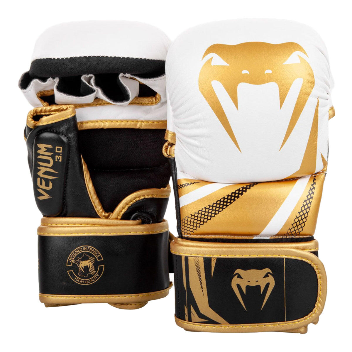 MMA Sparring Handschuhe Venum Challenger 3.0 – Weiss/Gold – L/XL 7/7