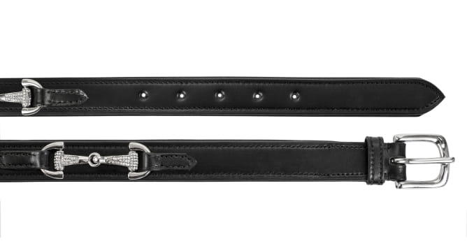 Curea din piele pentru pantaloni EQUESTRIAN QUEEN Bits