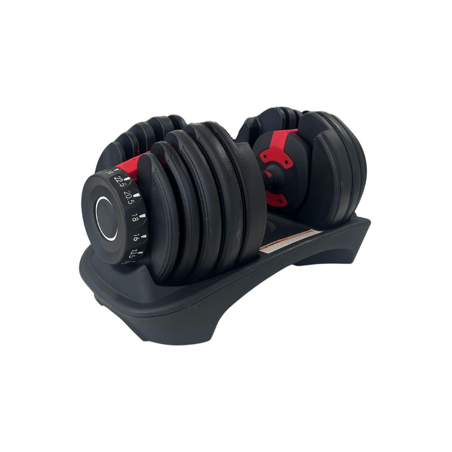 CONJUNTO DE HALTERES AJUSTÁVEIS DE 2,5 A 24 Kg. 4/6