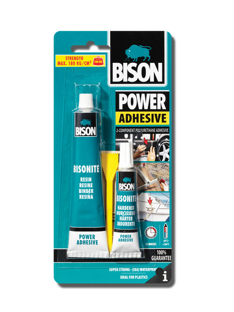 BISON Univerzální voděodolné lepidlo na gumu, kovy a další materiály 65 ml