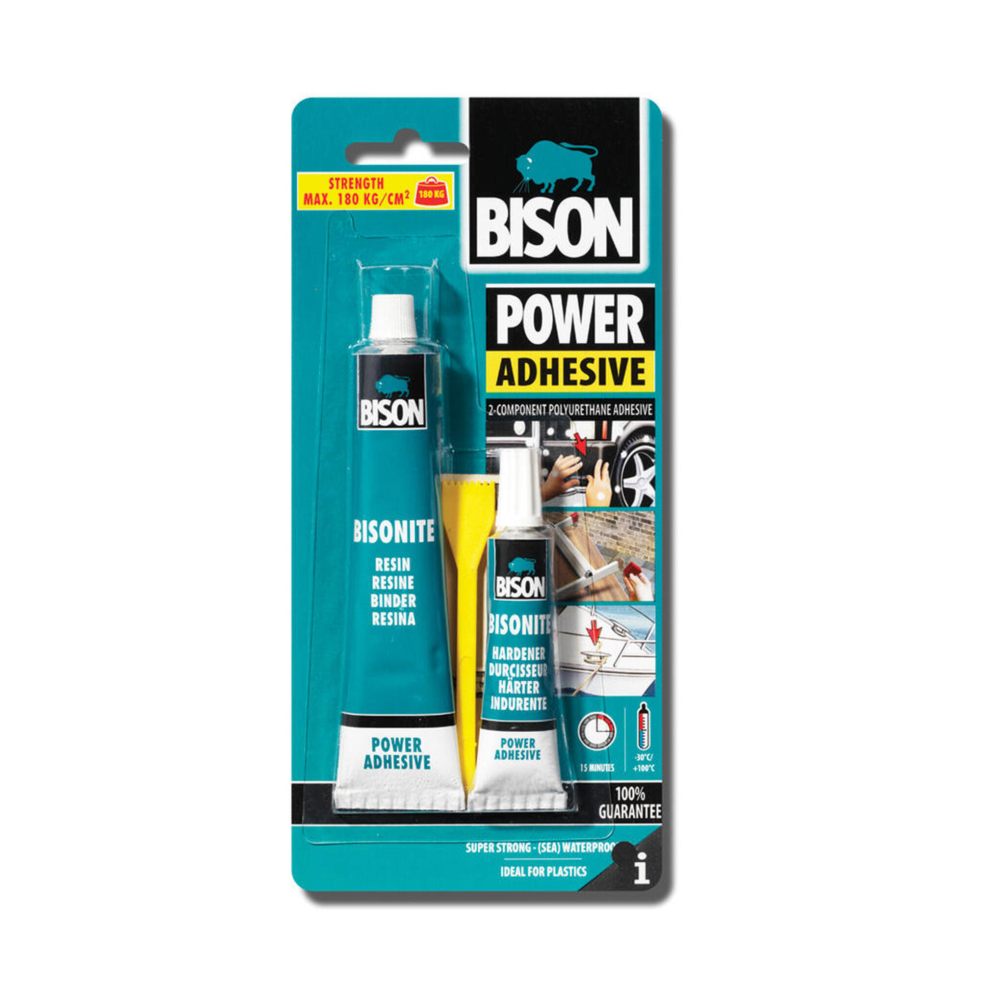 BISON Univerzální voděodolné lepidlo na gumu, kovy a další materiály 65 ml