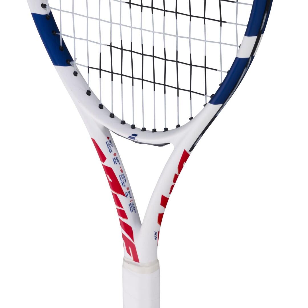 Babolat Drive Junior Graphite 24" Tennis Racket - White 6/6