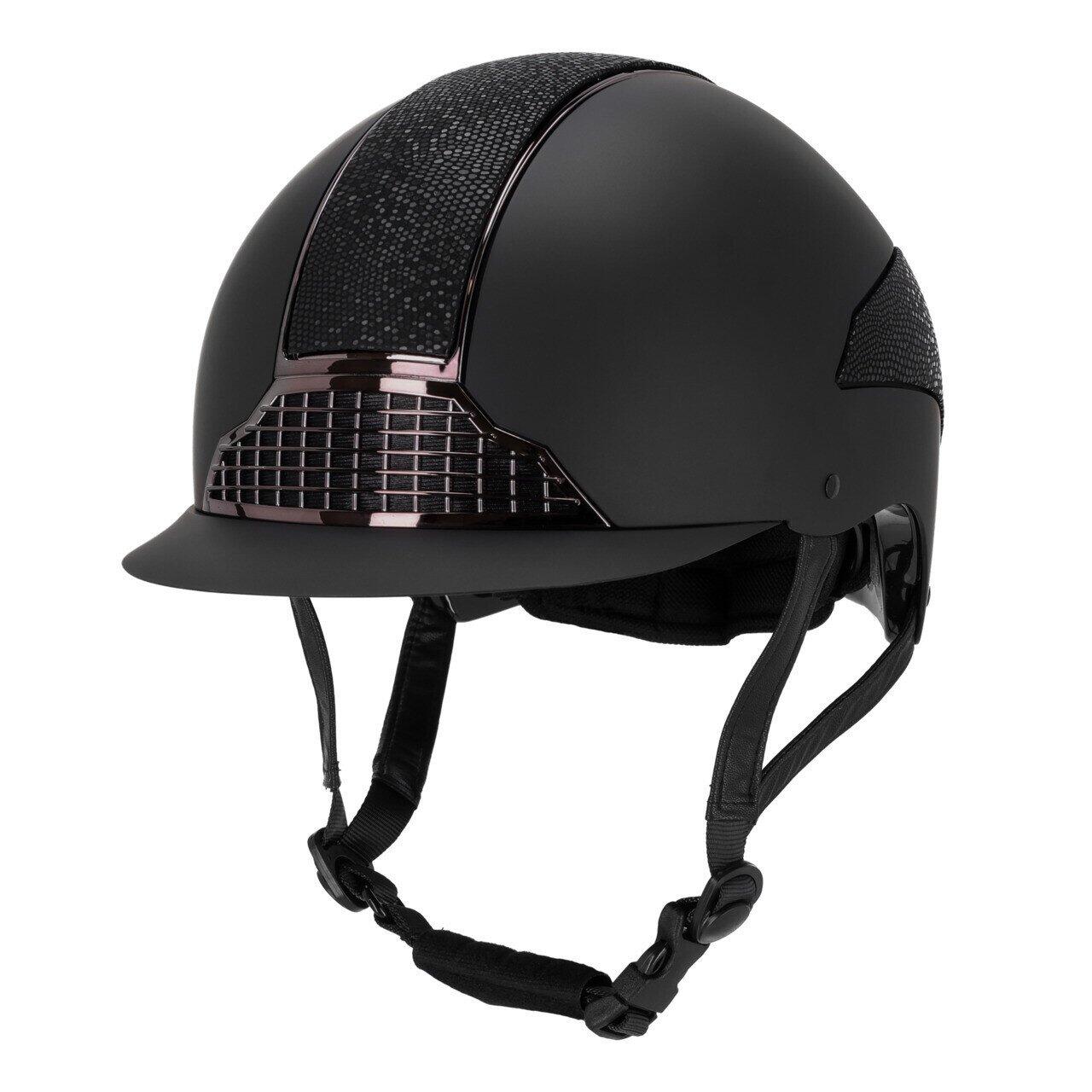 Qhp - Qhp Casquette De Sécurité Detroit - Noir - Bombe D'Équitation - Noir - 51-55 Cm - Decathlon