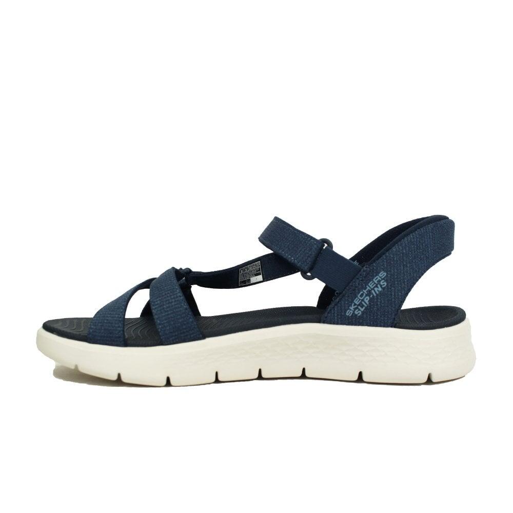 SANDALE FEMME Skechers Slip-ins Go Walk Flex Sandal - Illumin BLEU 6/7