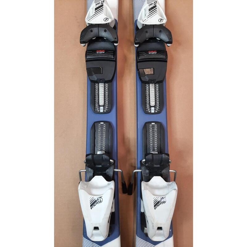 BUY BACK - DĚTSKÉ LYŽE TEAM 300 MODRÉ (117cm) - Ucházející stav - Použité