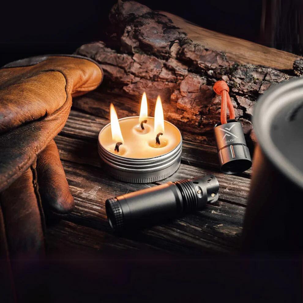 Bougie Exotac CandleTIN Petite Combustion Vive 3/3