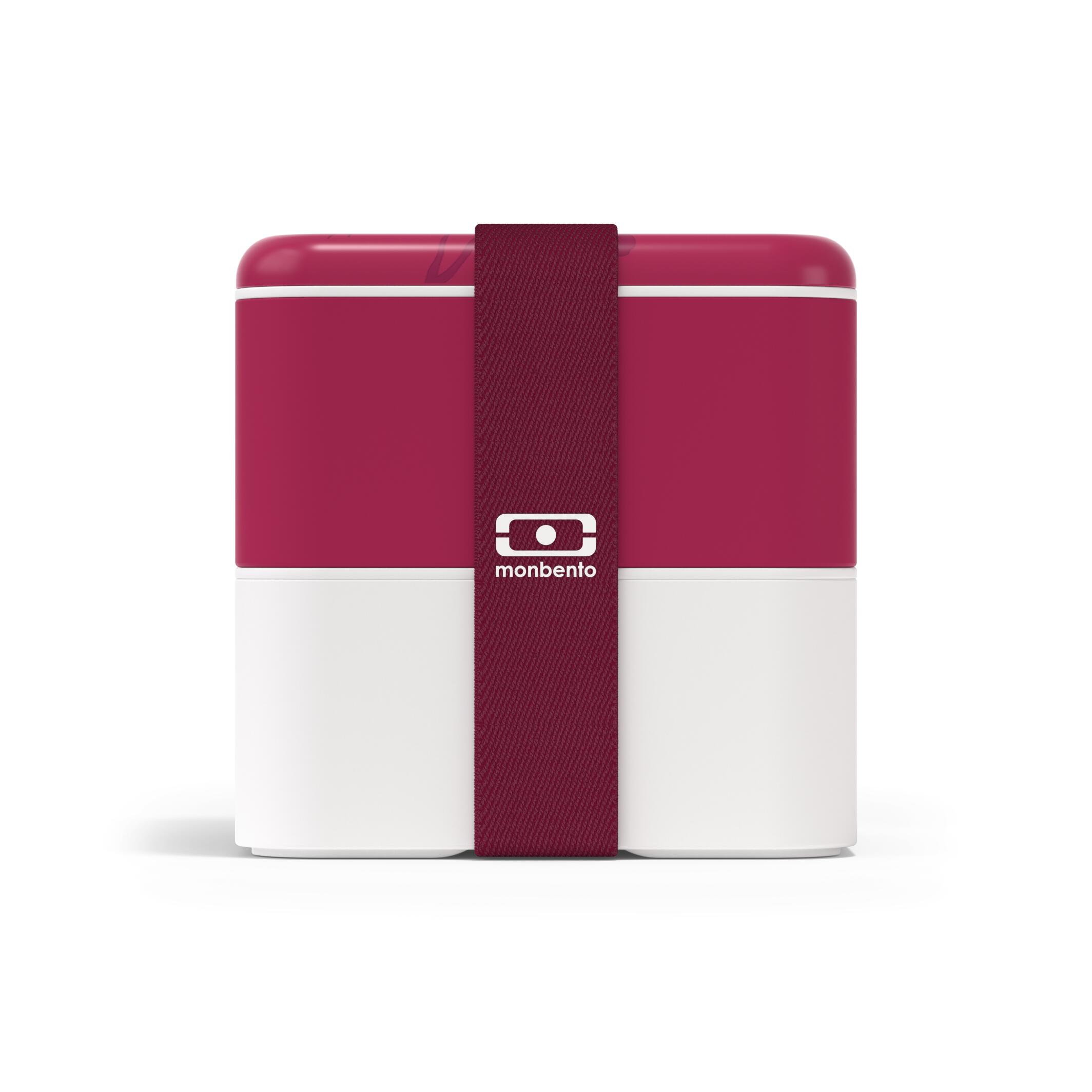 Boite repas 2x850ml - 1,7L| Adulte |Bureau, pique-nique|Made in France|Square 2/6