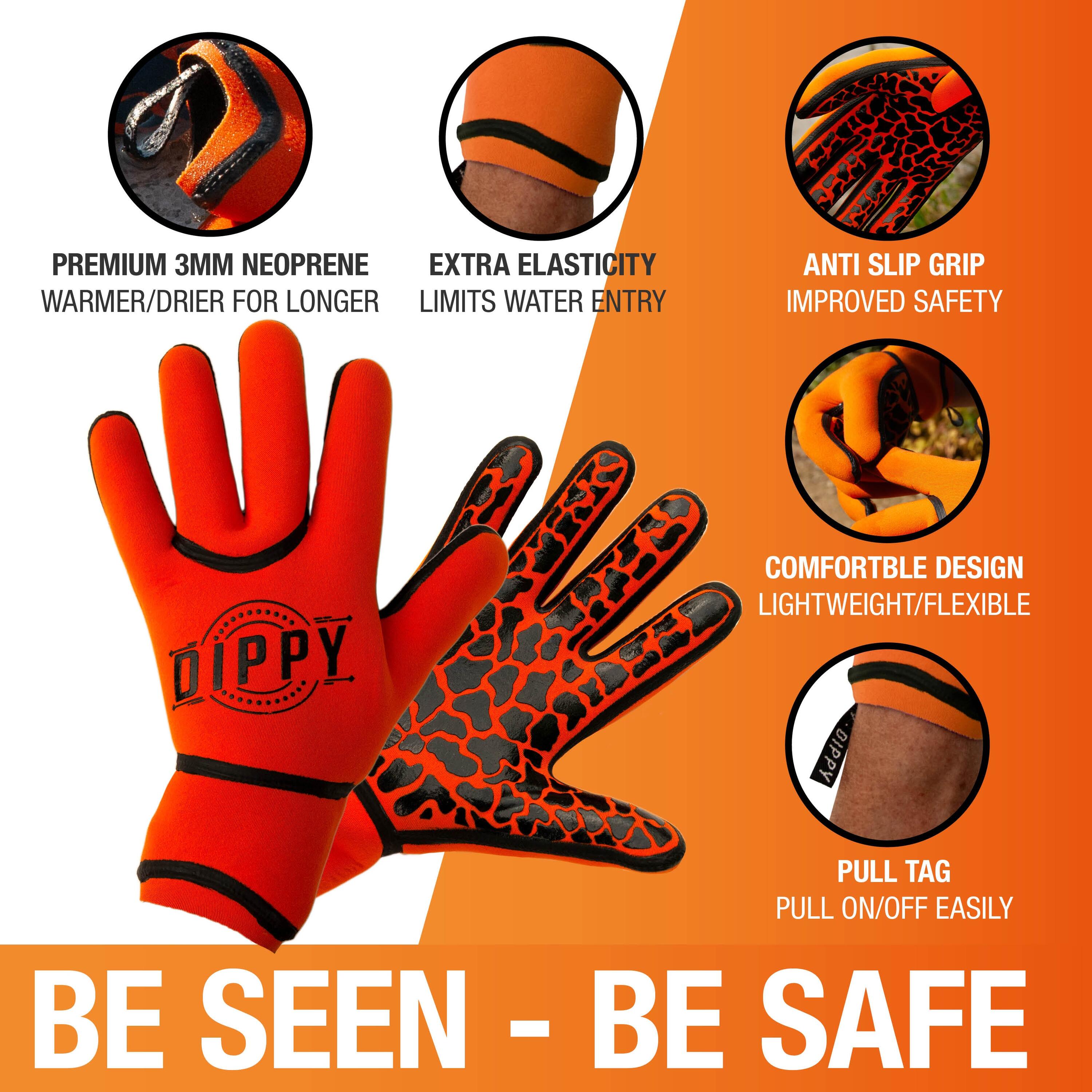 3MM Neoprene Swim Gloves 2/6