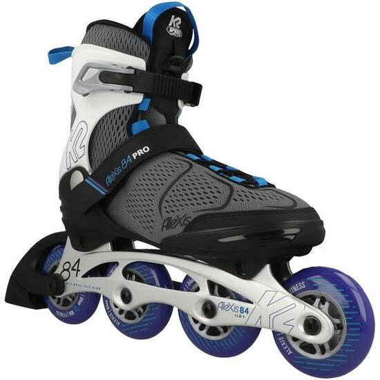 Rolki K2 Alexis 84 Pro Femme Szary/Niebieski