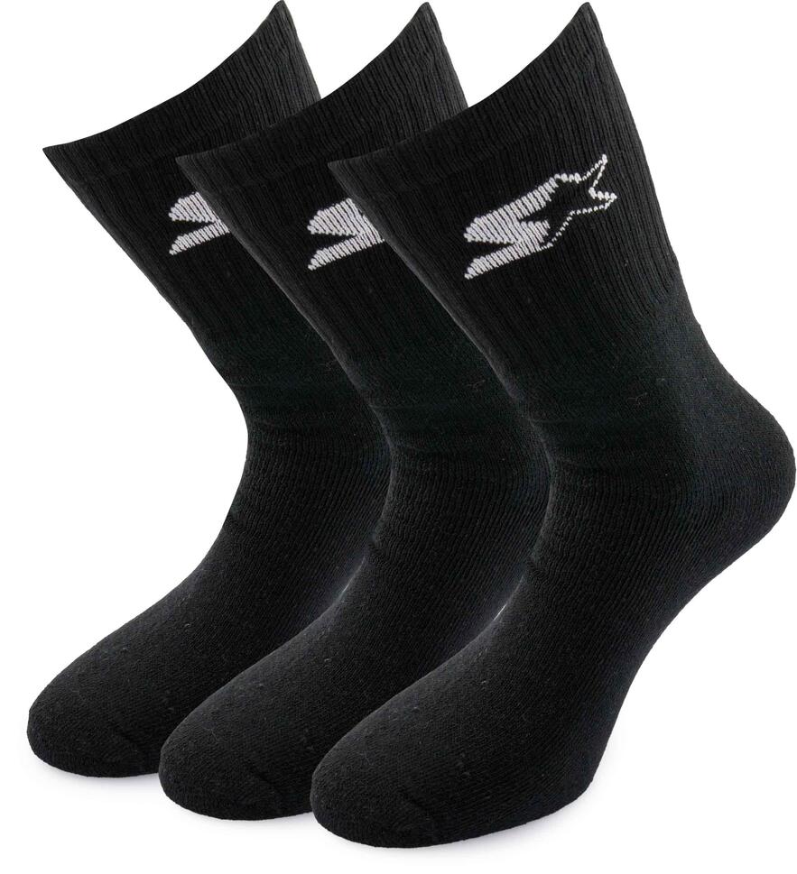 3-Pak Czarne Skarpetki Męskie - Essentials