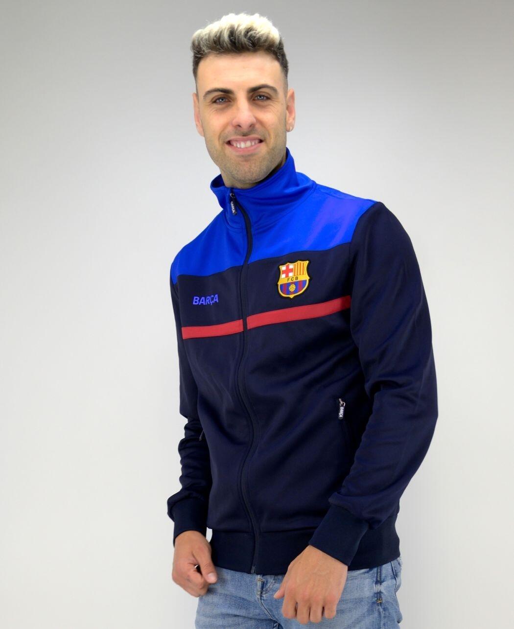 Chaqueta Barça Plus navy 2/6