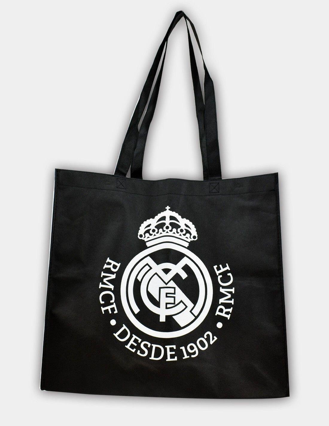Real Madryt torba na zakupy shopping bag czarna