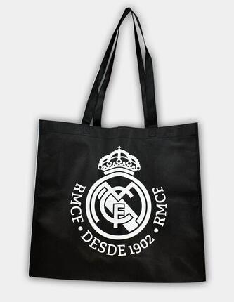Real Madryt torba na zakupy shopping bag czarna