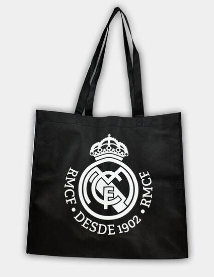 Real Madryt torba na zakupy shopping bag czarna