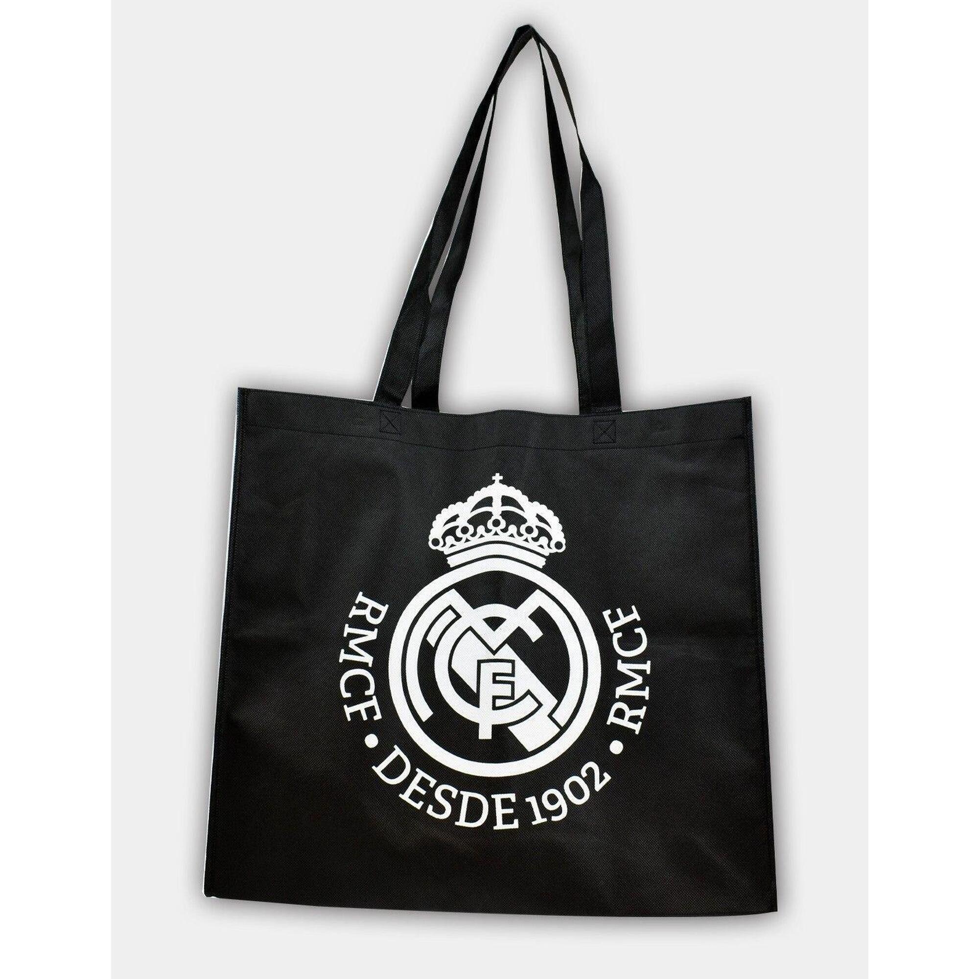 Real Madryt torba na zakupy shopping bag czarna