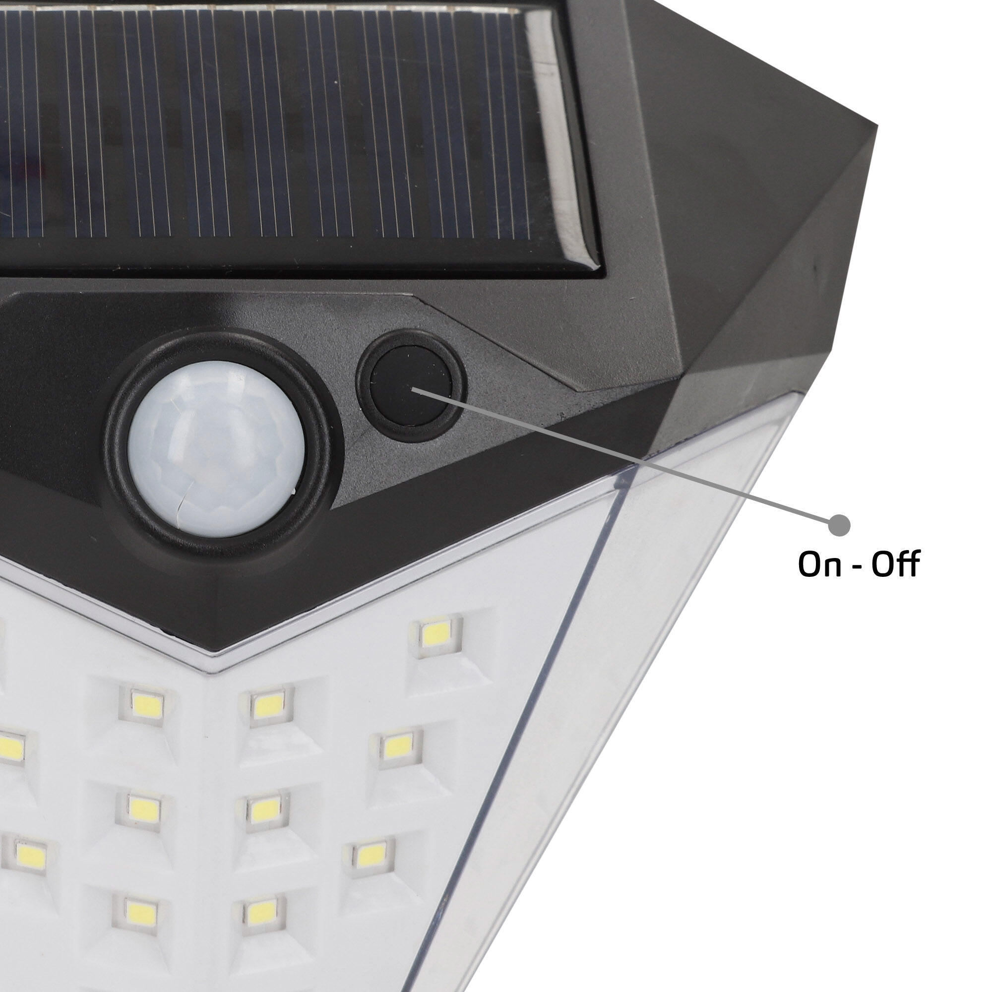 Pack 6 appliques solaires LED Aktive détecteur, 80 lm 5/7