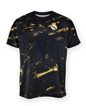 Real Madrid Trainingsanzug in Schwarz und Gold