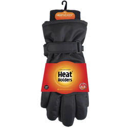 Gants de ski noir dames s -m - doux et chaleureux - contenant