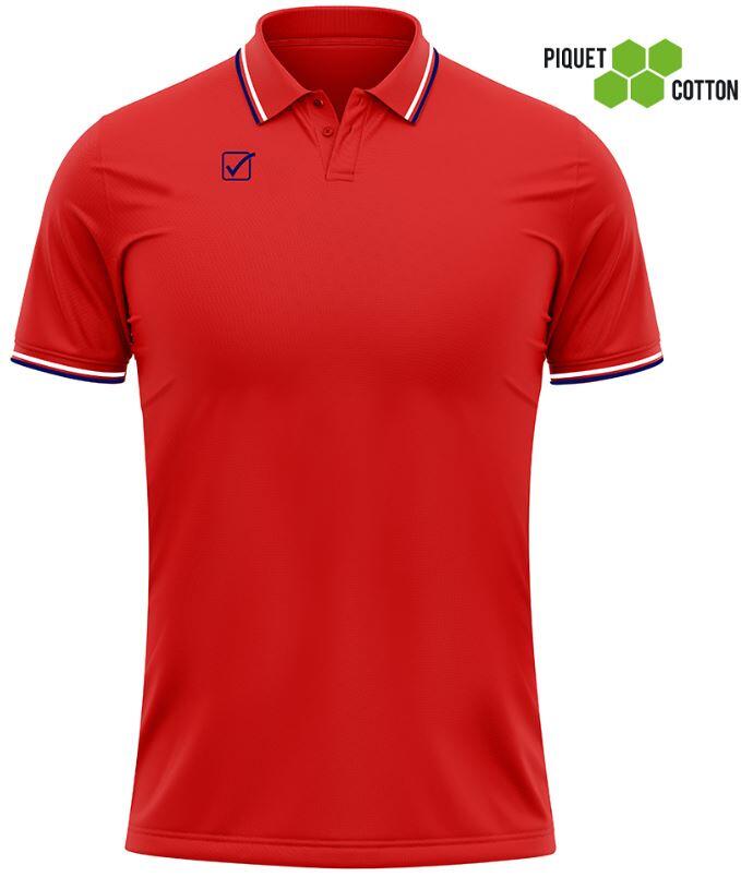 Camisa Polo Givova Rood -Navy 3xl - Esportivo e respirável 5/5