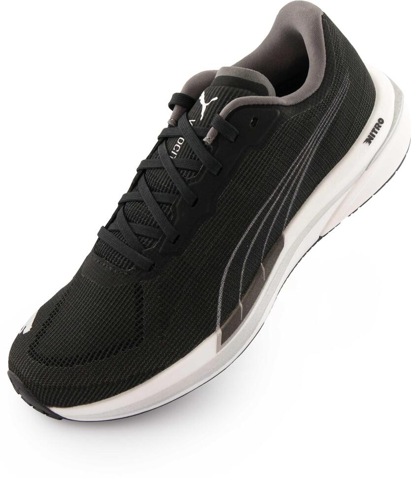 Damskie buty do biegania Puma Speed Nitro WTR - Czarny, Biały, Różowy, 38