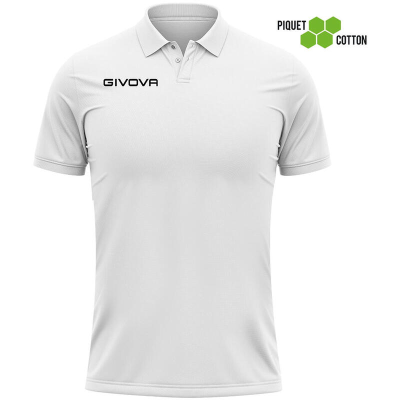 Givova Polo Cotone Piquet Summer M: Cămașă respirabilă din bumbac