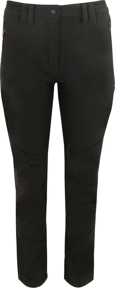 Damskie Spodnie Softshell Athl DPT Miura - Czarne, Rozmiar 42