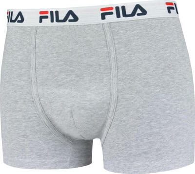 Grijze fila heren boxershort l - comfortabel katoen