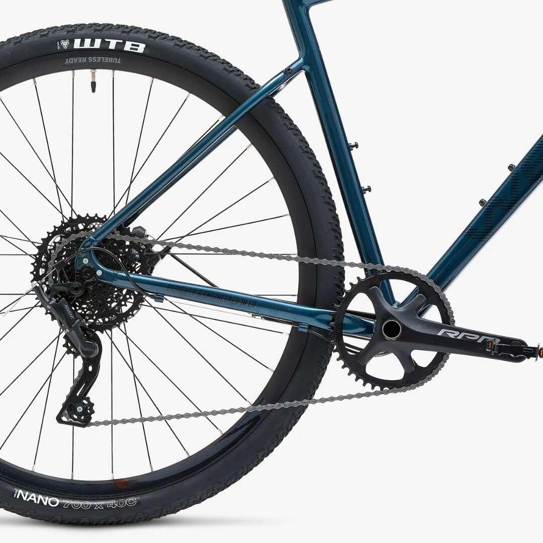 Second Life - Welt G90 Microshift 9v Blauwe XL Gravelbike 3/4