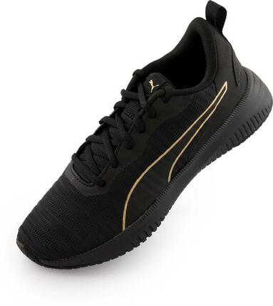 Puma Damen Sneakers Flyer Flex Schwarz/Gold - Größe 37