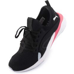 Dames chaussures de course puma meilleure mousse noire / rose 38