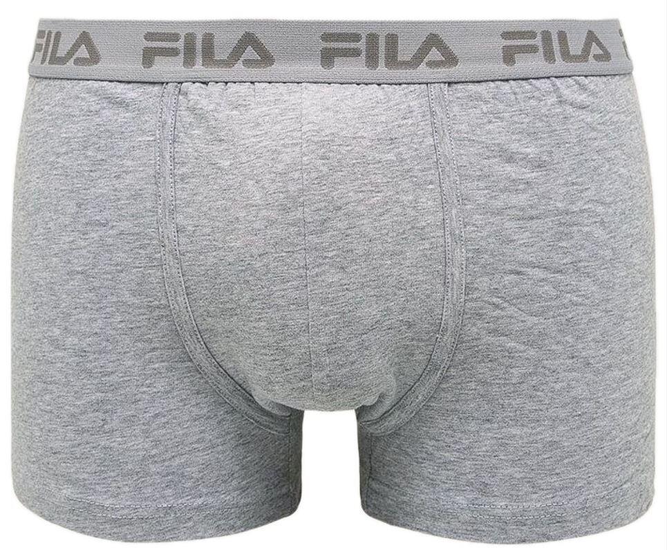 FILA Fila Herren Boxer Grau L - bequem und atmungsaktiv