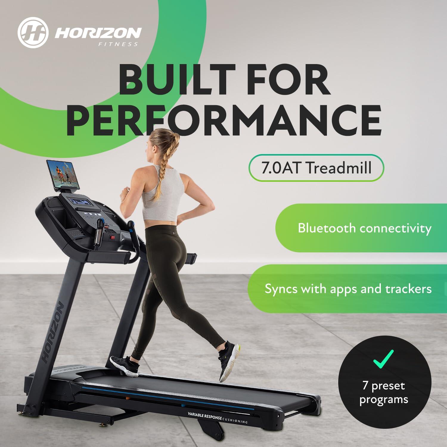Cinta de correr plegable 7.0AT - 20 km/h, Inclinación 15% y Bluetooth FTMS 2/7