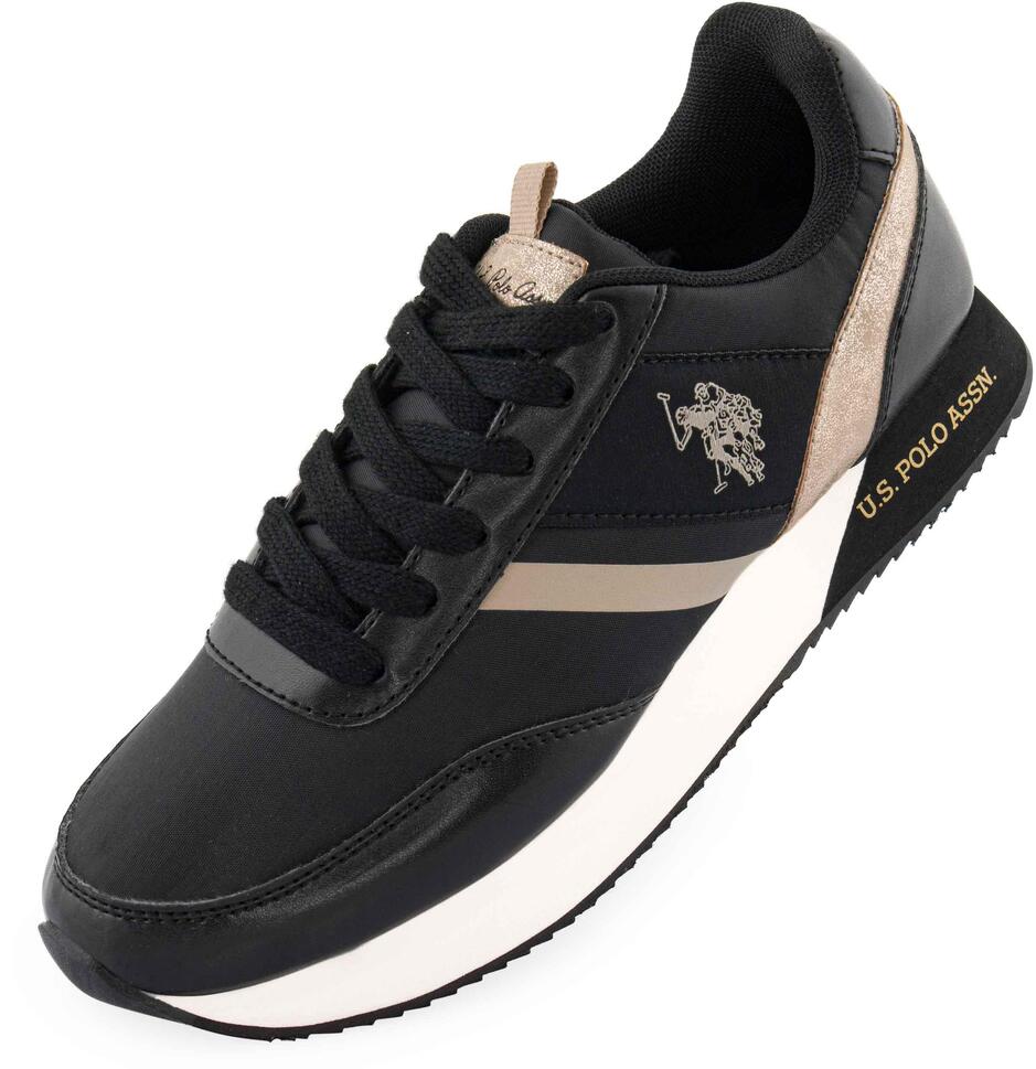Sneakers Damskie U.S. Polo Assn. Czarne - Rozmiar 36