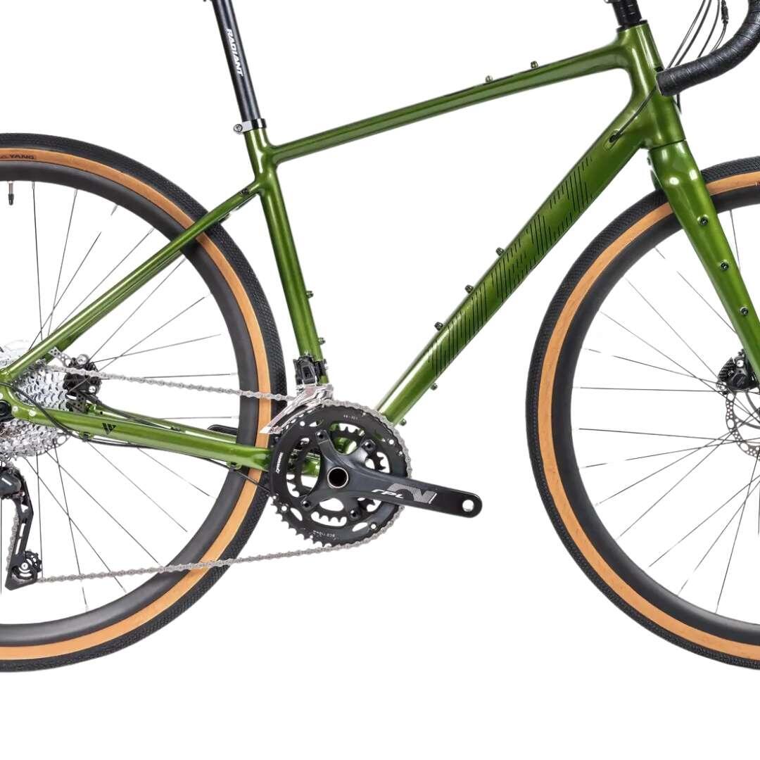 Second Life - Welt G100 Shimano GRX 10v Groene L Gravelbike 5/5