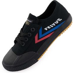 Feiyue Jr Canvas Chaussures pour enfants Black Taille 31