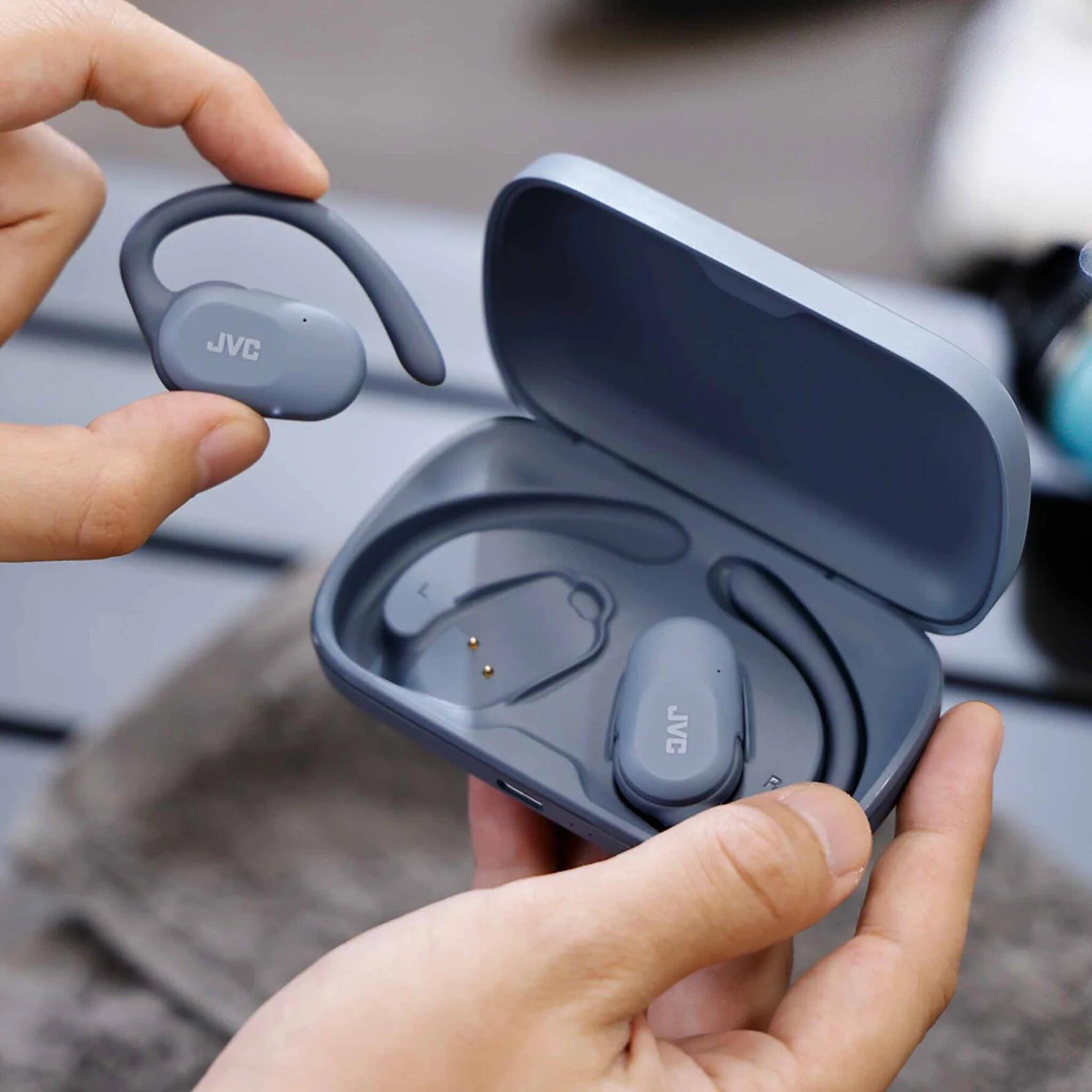 HA-NP40T-A Nearphones Wireless Open-Earbuds - Blue 4/5