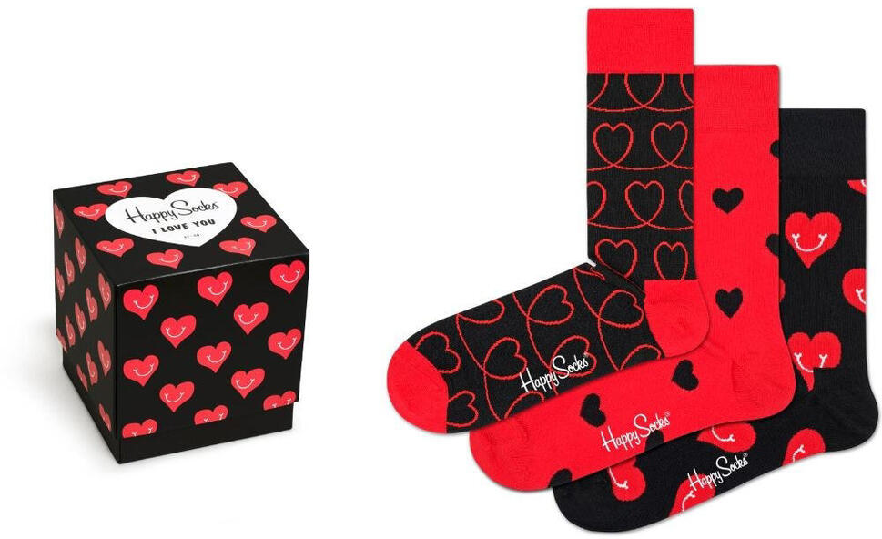 Happy Socks Pudełko Prezentowe 3 Pary 